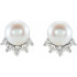 Add these cute pearl earrings to your wonderful collection.