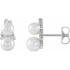 Add these cute pearl & diamond ear climbers to your wonderful collection.