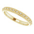 Honor your special day with this exceptional diamond anniversary band.