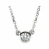 Show off your eye for sophisticated style with this diamond pendant in white gold.