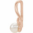 Modern and alluring, this freeform pearl pendant is destined to be admired. Created in 14K rose gold, this sumptuous style showcases a luminous 5.5mm cultured freshwater pearl. Polished to a brilliant shine.