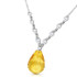 This gorgeous, affordable citrine necklace is perfect for you or a loved one. Forged by hand with passion and precision, this piece is a pure example of how beautiful it is when gemstones and gold come together to form exquisite jewelry that will dazzle the eye and last for generations to come. Available in 14K yellow, white or rose gold.