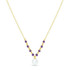 This gorgeous, affordable pearl necklace is perfect for you or a loved one. Forged by hand with passion and precision, this piece is a pure example of how beautiful it is when gemstones and gold come together to form exquisite jewelry that will dazzle the eye and last for generations to come. Available in 14K yellow, white or rose gold.