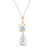 This gorgeous, affordable pearl necklace is perfect for you or a loved one. Forged by hand with passion and precision, this piece is a pure example of how beautiful it is when gemstones and gold come together to form exquisite jewelry that will dazzle the eye and last for generations to come. Available in 14K yellow, white or rose gold.