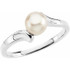 This sophisticated pearl bypass ring is an elegant choice.