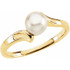 This sophisticated pearl bypass ring is an elegant choice.