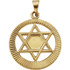 An iconic symbol of faith. This Star of David pendant makes the perfect gift. Crafted in 14k gold. Chain not included.