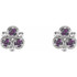 The perfect gift for her June birthday, these spirited earrings offer eye-catching style.