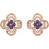 The perfect gift for her June birthday, these earrings offer eye-catching style