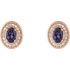 The perfect gift for her June birthday, these earrings offer eye-catching style