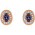 The perfect gift for her June birthday, these earrings offer eye-catching style