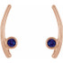 The perfect gift for her June birthday, these earrings offer eye-catching style