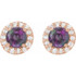 The perfect gift for her June birthday, these earrings offer eye-catching style