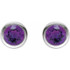 Send birthday wishes with these amethyst earrings.