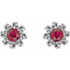 The birthstone of July, rubies symbolize royalty, power and passion, and are said to bring vitality, courage, romance and friendship to those who wear them. These brilliant ruby earrings are the perfect piece for your special someone.