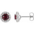 The birthstone of July, rubies symbolize royalty, power and passion, and are said to bring vitality, courage, romance and friendship to those who wear them. These brilliant ruby earrings are the perfect piece for your special someone.