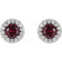The birthstone of July, rubies symbolize royalty, power and passion, and are said to bring vitality, courage, romance and friendship to those who wear them. These brilliant ruby earrings are the perfect piece for your special someone.