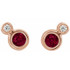 The birthstone of July, rubies symbolize royalty, power and passion, and are said to bring vitality, courage, romance and friendship to those who wear them. These brilliant ruby earrings are the perfect piece for your special someone.