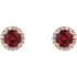 The birthstone of July, rubies symbolize royalty, power and passion, and are said to bring vitality, courage, romance and friendship to those who wear them. These brilliant ruby earrings are the perfect piece for your special someone.