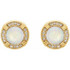 The ancient Greeks believed opals gave their owners the gift of prophecy and guarded them from disease. Europeans have long considered the gem a symbol of hope, purity, and truth. Opal is considered an October birthstone. Some people think it's unlucky for anyone born in another month to wear an opal.