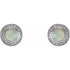The ancient Greeks believed opals gave their owners the gift of prophecy and guarded them from disease. Europeans have long considered the gem a symbol of hope, purity, and truth. Opal is considered an October birthstone. Some people think it's unlucky for anyone born in another month to wear an opal.