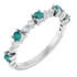 A colorful way to show your love, this alexandrite ring is the start of something beautiful.