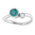 A colorful way to show your love, this alexandrite ring is the start of something beautiful.