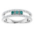 A colorful way to show your love, this alexandrite ring is the start of something beautiful.