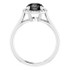 Wear bold color in a sophisticated way with this black onyx ring, an anytime choice you'll turn to often.