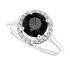 Wear bold color in a sophisticated way with this black onyx ring, an anytime choice you'll turn to often.
