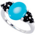 Wear bold color in a sophisticated way with this black onyx ring, an anytime choice you'll turn to often.