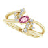 Fabulous and feminine, this pink tourmaline ring will make you feel more beautiful than ever after just moments of having it on.