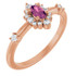 Fabulous and feminine, this pink tourmaline ring will make you feel more beautiful than ever after just moments of having it on.