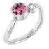 Fabulous and feminine, this pink tourmaline ring will make you feel more beautiful than ever after just moments of having it on.