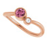 Fabulous and feminine, this pink tourmaline ring will make you feel more beautiful than ever after just moments of having it on.