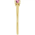 Fabulous and feminine, this pink tourmaline ring will make you feel more beautiful than ever after just moments of having it on.