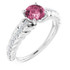Fabulous and feminine, this pink tourmaline ring will make you feel more beautiful than ever after just moments of having it on.