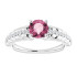 Fabulous and feminine, this pink tourmaline ring will make you feel more beautiful than ever after just moments of having it on.