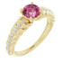 Fabulous and feminine, this pink tourmaline ring will make you feel more beautiful than ever after just moments of having it on.