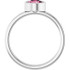 Fabulous and feminine, this pink tourmaline ring will make you feel more beautiful than ever after just moments of having it on.
