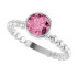 Fabulous and feminine, this pink tourmaline ring will make you feel more beautiful than ever after just moments of having it on.