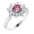 Fabulous and feminine, this pink tourmaline ring will make you feel more beautiful than ever after just moments of having it on.