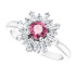 Fabulous and feminine, this pink tourmaline ring will make you feel more beautiful than ever after just moments of having it on.