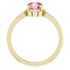 Fabulous and feminine, this pink tourmaline ring will make you feel more beautiful than ever after just moments of having it on.