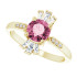 Fabulous and feminine, this pink tourmaline ring will make you feel more beautiful than ever after just moments of having it on.