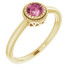 Fabulous and feminine, this pink tourmaline ring will make you feel more beautiful than ever after just moments of having it on.