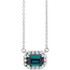 Charm your June-born girl with this beautiful alexandrite pendant.