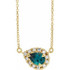 Charm your June-born girl with this beautiful alexandrite pendant.