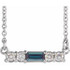 Charm your June-born girl with this beautiful alexandrite pendant.