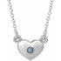 Charm your June-born girl with this beautiful alexandrite pendant.